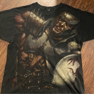 Vintage 2000 Dungeons & Dragons AOP T-Shirt XL
